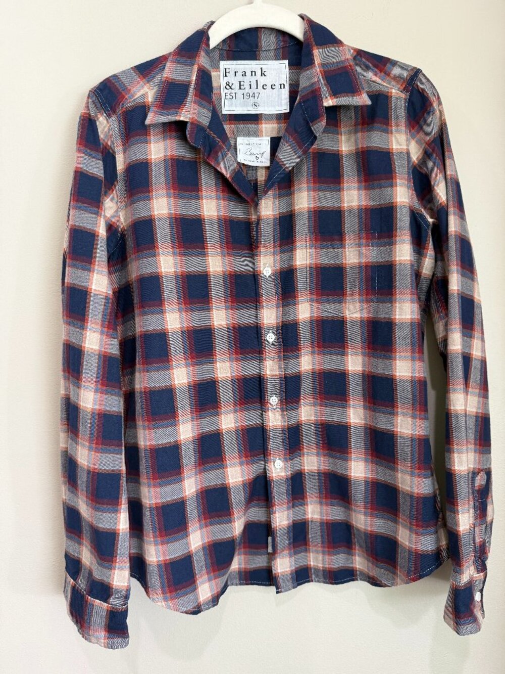 Frank & Eileen plaid cotton flannel Small